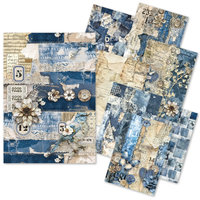 Ciao Bella Mixed Paper Pack: Urban Blue Denim