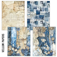 Ciao Bella Mixed Paper Pack: Urban Blue Denim