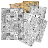 Ciao Bella Tissue Paper Pack: Newspapers
