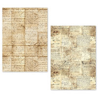 Ciao Bella Tissue Paper Pack: Vintage Manuscript