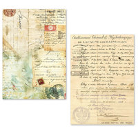 Ciao Bella Tissue Paper Pack: Vintage Manuscript