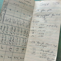 Vintage 1950s Memo Book: Cleans Hands Clean