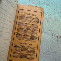 Vintage 1950s Memo Book: Cleans Hands Clean