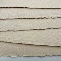 SOLD OUT: French Handmade HEAVYWEIGHT Paper: 5 Large Colombe
