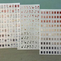 Alexandra Renke Color Miracle Rub-Ons: Red-Beige-Black