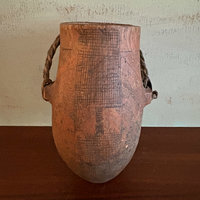 SOLD: East African Wooden Container 
