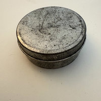 SOLD: Vintage Nested Circle Cookie Cutters in Tin