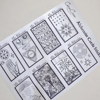 CoraCreaCrafts Alchemist Cards Stickers