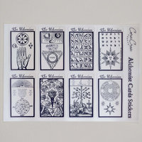 CoraCreaCrafts Alchemist Cards Stickers