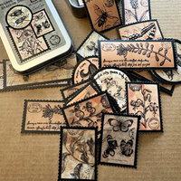 CoraCreaCrafts Specimen Sticker Tin