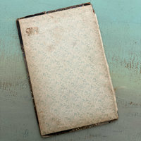 Antique Marbled Book Cover #3