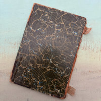 SOLD: Antique Marbled Book Cover #7