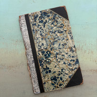 SOLD: Antique Marbled Book Cover #8