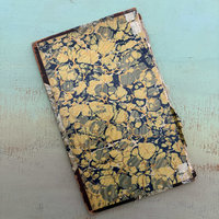 SOLD: Antique Marbled Book Cover #8