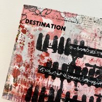 Destination: Original Mixed Media Art