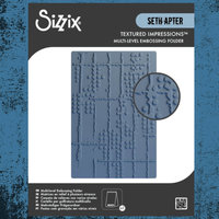 Sizzix Multi-Level Embossing Folder: Dot Matrix