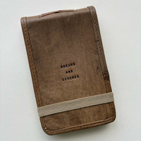 Leather Journal: Dreams and Schemes