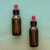 SOLD: Amber Dropper Bottle