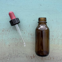 SOLD: Amber Dropper Bottle