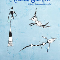 Nick Bantock Cling Rubber Stamp Set: Collection 6