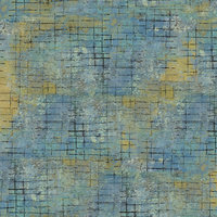 FreeSpirit One Layer Away Fabric ½ Yard+: Grid Graph
