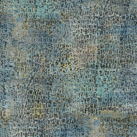 FreeSpirit One Layer Away Fabric ½ Yard+: Lots of Letters