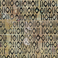 FreeSpirit One Layer Away Fabric ½ Yard+: Pictograph