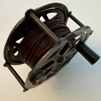 SOLD: Vintage Steel Fly-Fishing Reel