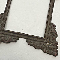 SOLD: Vintage Rustic Metal Frame