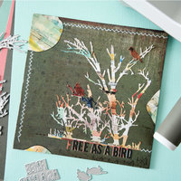 Seth Apter Sizzix Thinlit Dies: Free Bird