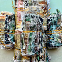 FreeSpirit Fabric On Your Mark Collection: Ripped Strip Roll