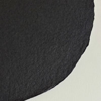 SOLD OUT: French Handmade Paper: Large Disc Noir