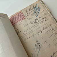 Antique French Ephemera & Receipts: Set of 7