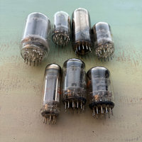 SOLD: Vintage Soviet-Era Vacuum Tubes: Set of 7