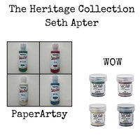 PaperArtsy Paint + WOW Embossing Powder Collection: Heritage