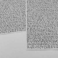 Hero Arts Rub-Ons: Birdsong Script
