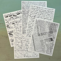 Hero Arts Rub-Ons: Collage Backgrounds 2