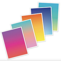 Hero Arts Rub-Ons: Floral Rainbow