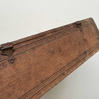 SOLD: Wooden 2-Compartment Cigar Box: Honey Suckle 