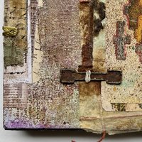 Stashed: Original Mixed Media Art