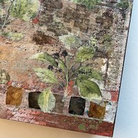 Forest Floor: Original Mixed Media Art