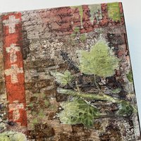 Forest Floor: Original Mixed Media Art