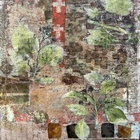 Forest Floor: Original Mixed Media Art