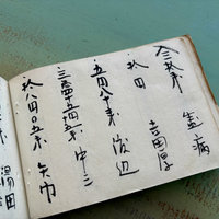 SOLD: Antique Japanese Ledger Book 1