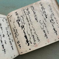 SOLD: Antique Japanese Ledger Book 2