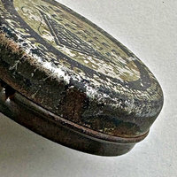 SOLD: Vintage Round Tin: Jewelers Supplies