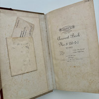 Antique Ledger: 1936