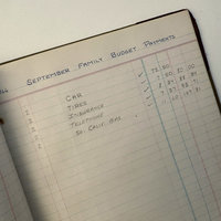 SOLD: 1960s Vintage Ledger