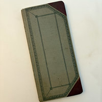 SOLD: Vintage Ledger: 1930s