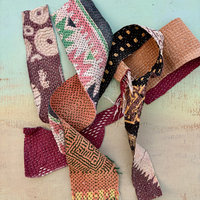 Kantha Stitch Scrap Rolls